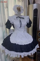 game azur lane hms queen elizabeth cosplay costume fashion cute maid dress ball activity party role play clothing custom make