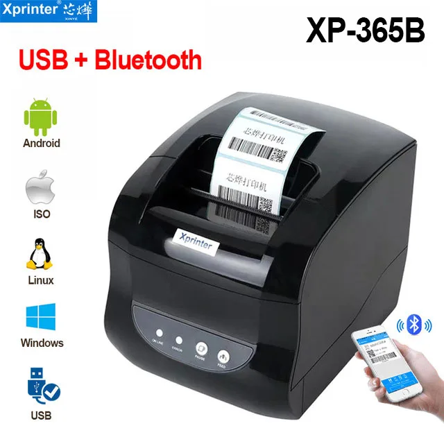 365b xprinter как печатать. Xprinter XP-365b. Xprinter 365 для этикеток. Xprinter XP-236b. Блютус для принтера Xprinter.