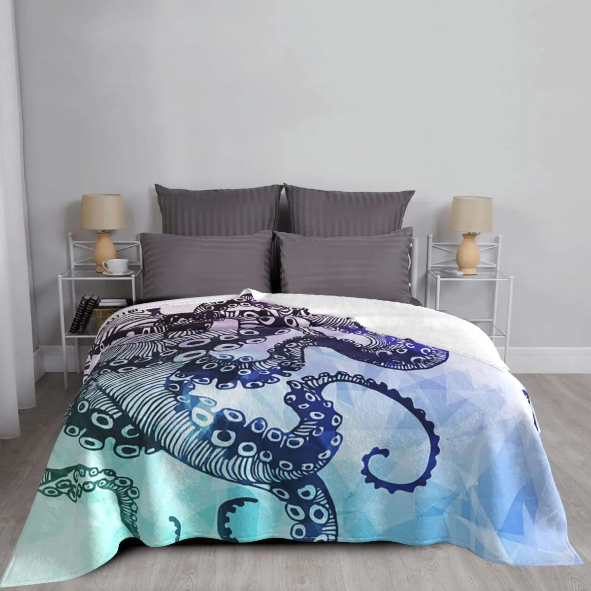 Фланелевое Одеяло lovecраф для мистических постельных принадлежностей очень