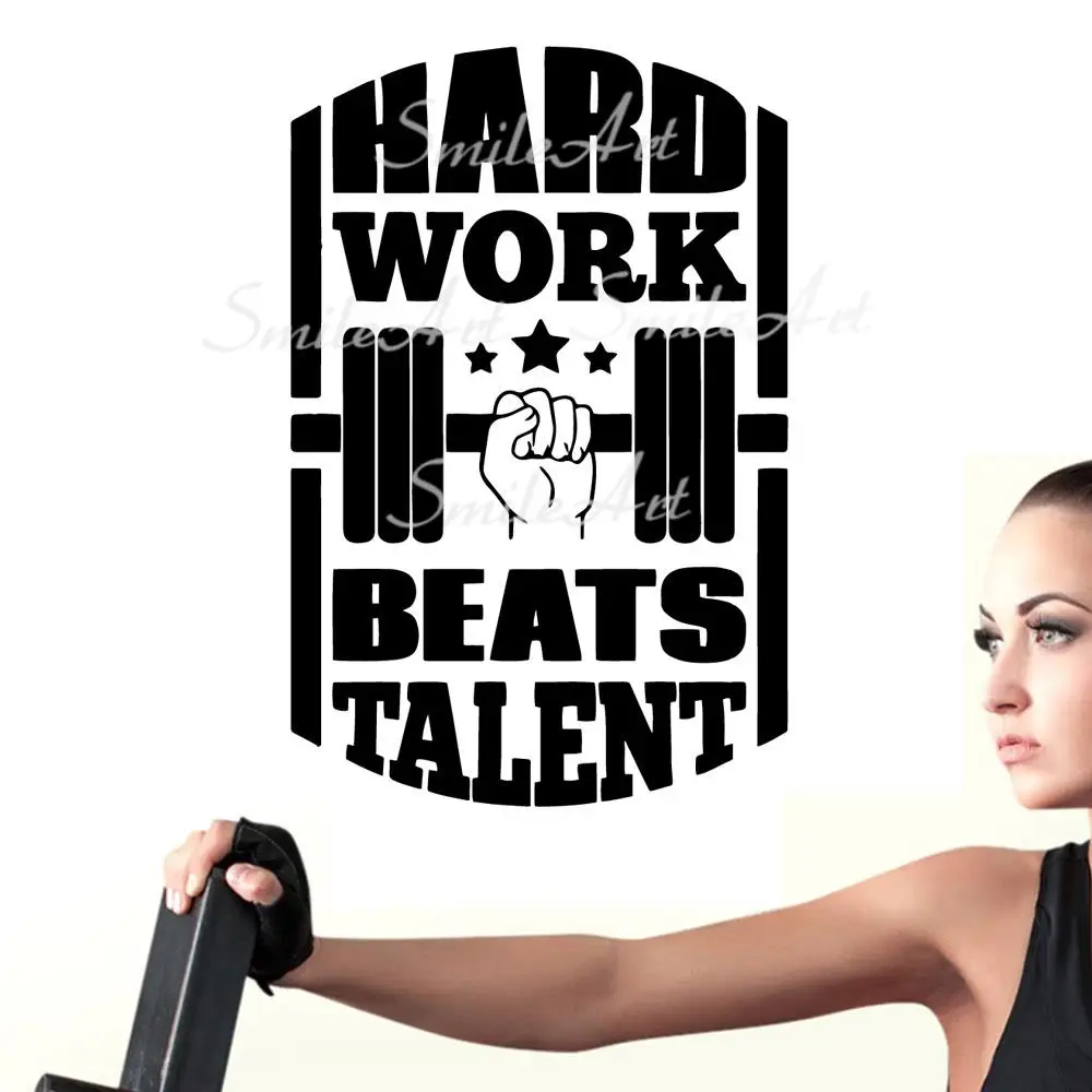 Мультяшные водонепроницаемые настенные Стикеры для спортзала настенный