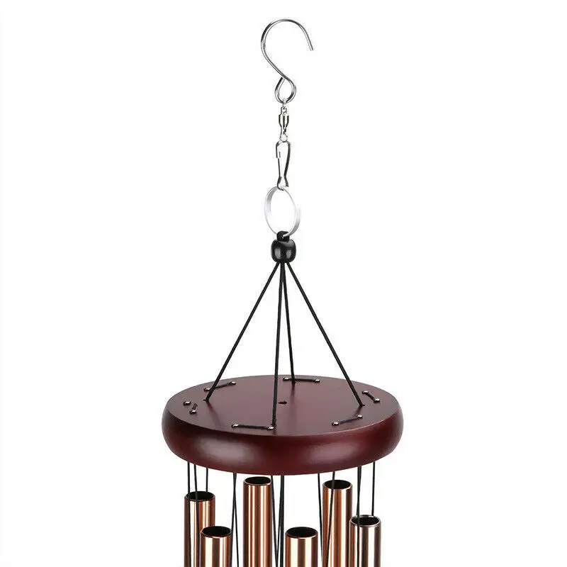 

Metal Wind Chimes Outdoor Yard Tube Wind Bell Musical Tone Windchime Decorations DIY Hanging Living Bed Garden Ornament