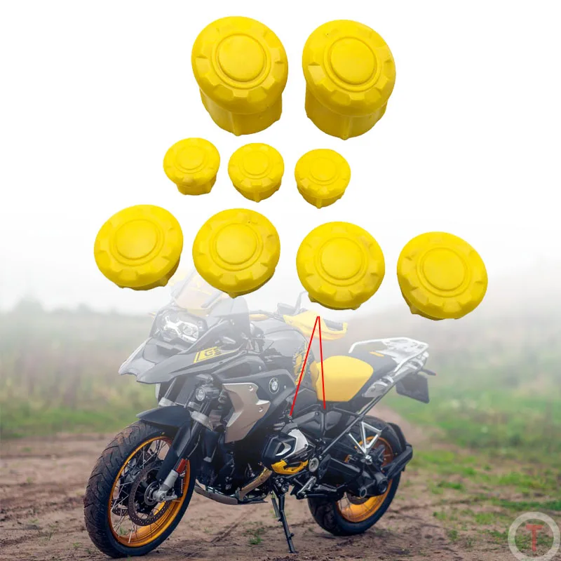 

R1250GS R1200GS Frame Hole Caps Cover Plug For BMW R 1200 GS LC Adventure ADV R 1250 GS Adventure 2014-2021 2017 2018 2019 2020