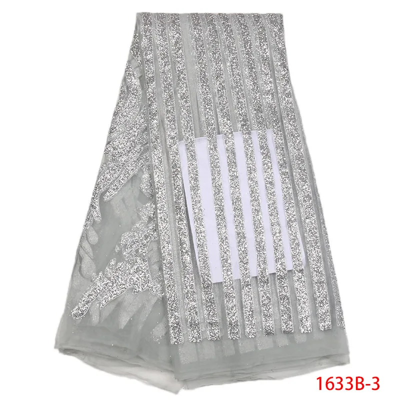 Кружевная ткань в африканском стиле 2020 высококачественное кружевное Серебряное