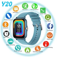 y20 smartwatch bands 2021 full touch screen fitness tracker smart watch men women relogio masculino for xiaomi pk gts 2 p8 plus