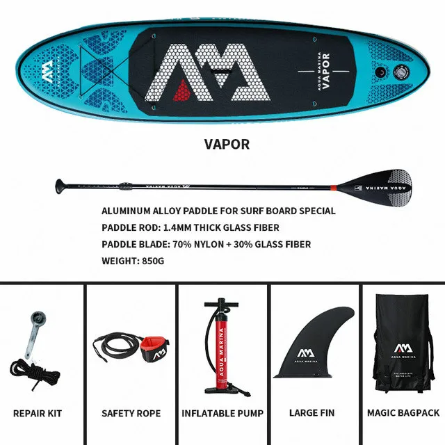 SET A AQUA VAPOR 300*76*12 см надувная доска для серфинга - Цвет: SET A
