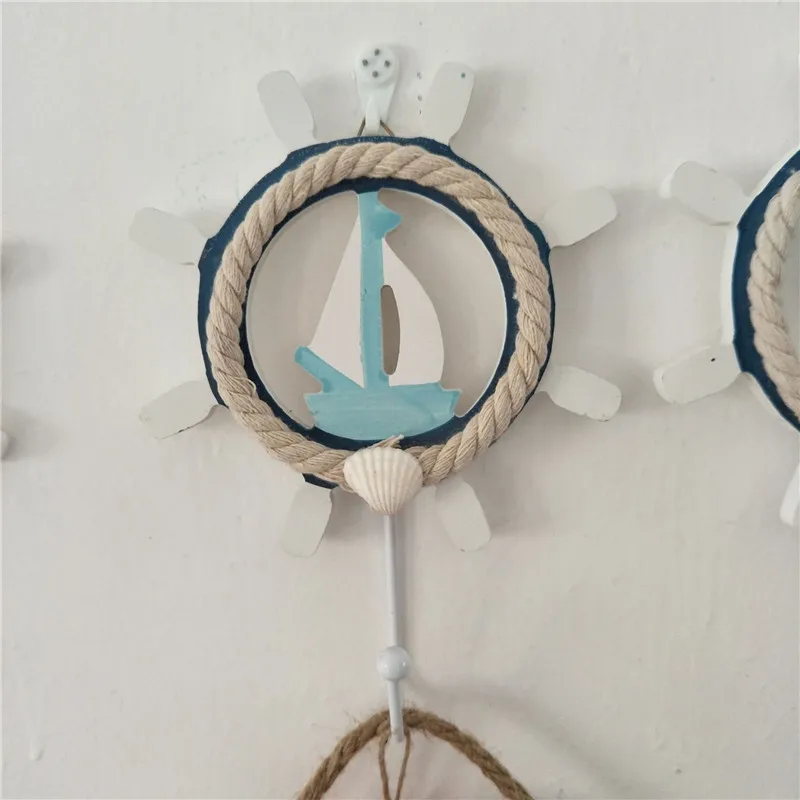 CHENN морская тема украшение для вечеринки деревянный руль спасательный круг