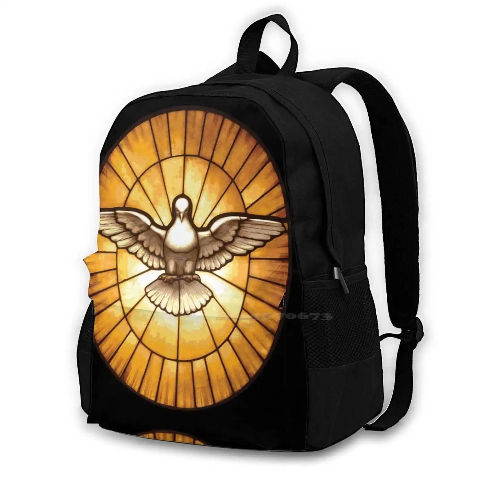 

Holy Spirit Dove From St. Peter'S Basilica School Bags For Teenage Girls Laptop Travel Bags Rome Dome Vatican Church Cathedral