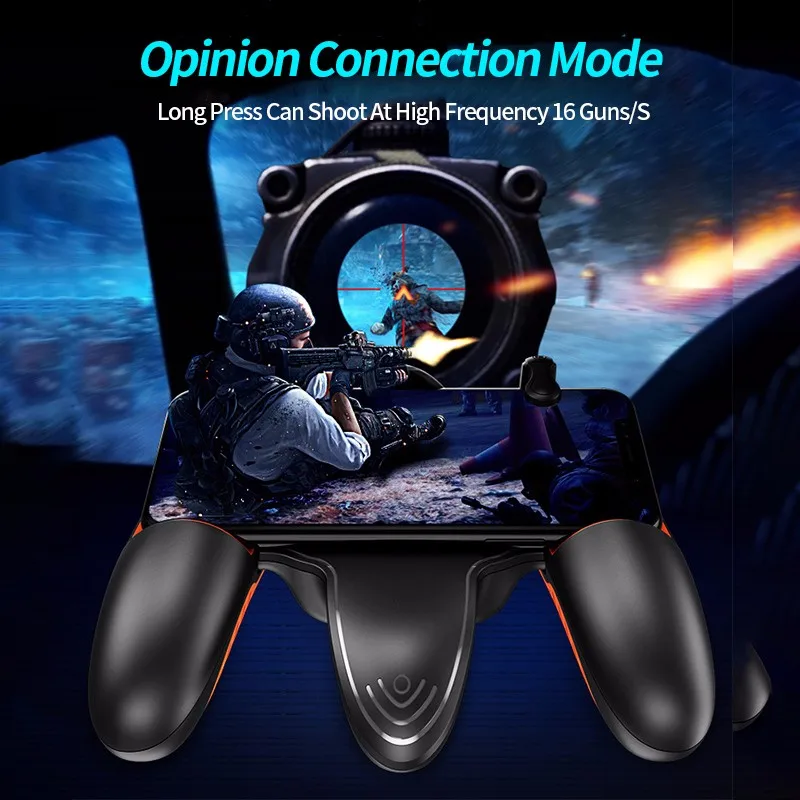 for PUBG Game Controller Gamepad Trigger Button Cooling Fan Joystick IOS Android Phone | Электроника