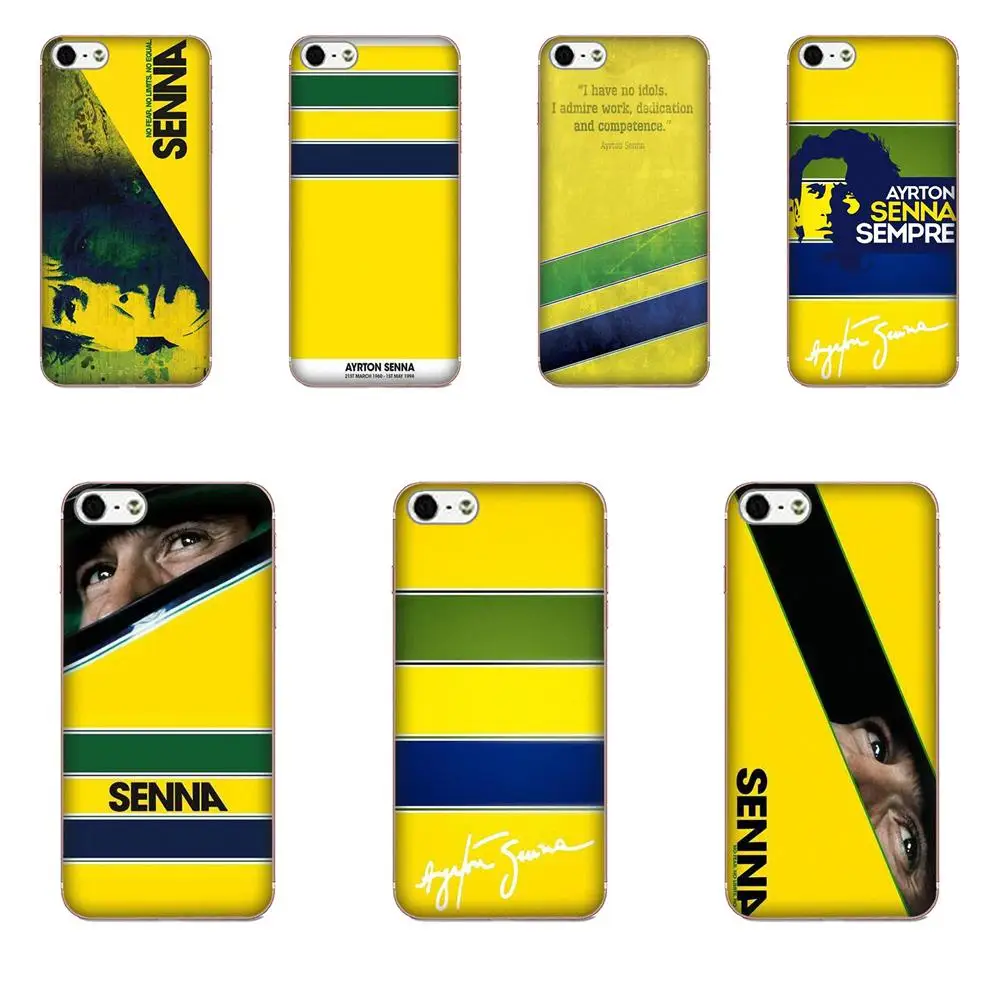 Ayrton Senna у меня нет Idols для Xiaomi Redmi Note 2 3S 4 4A 4X 5 5A 6 6A Pro Plus мягкий TPU модный мобильный