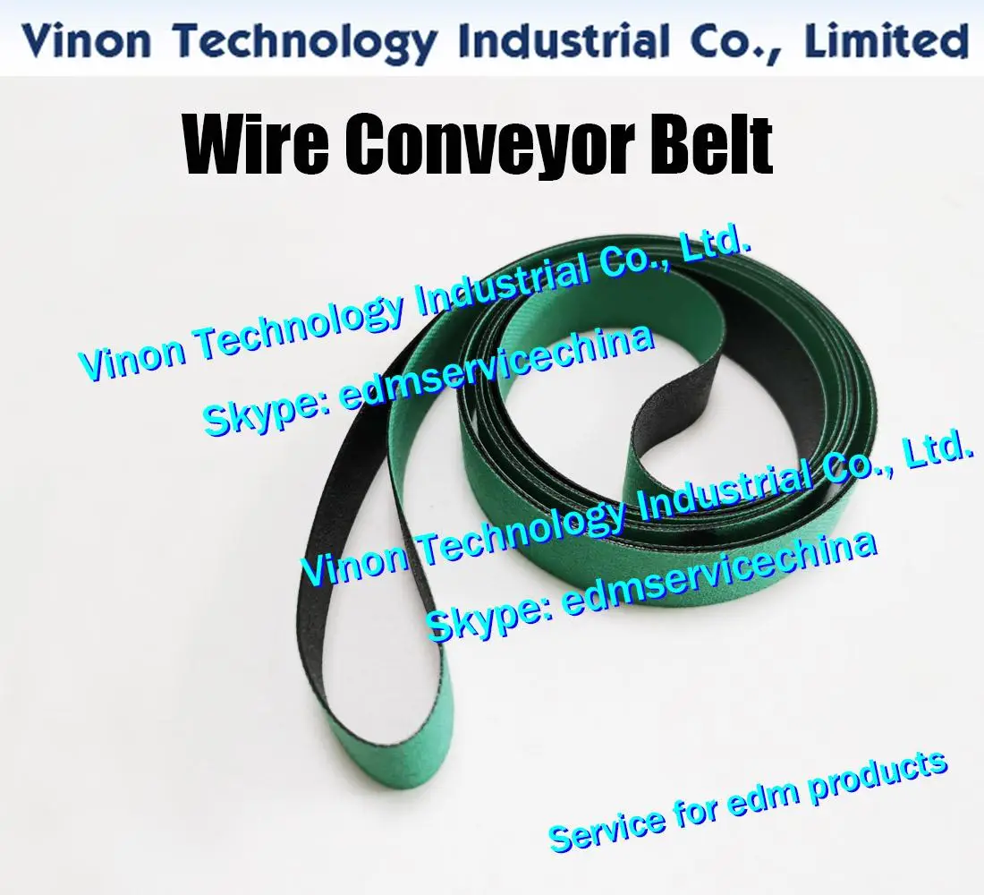 2040773 edm Wire Conveyor Belt 18x3085mm for Sodic k series machine. edm Flat Belt 0204124