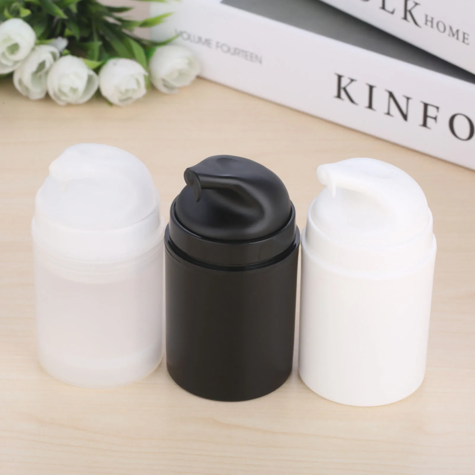 Эмульсионная бутылка-насос 1 шт. 50 мл косметическая банка пустой контейнер