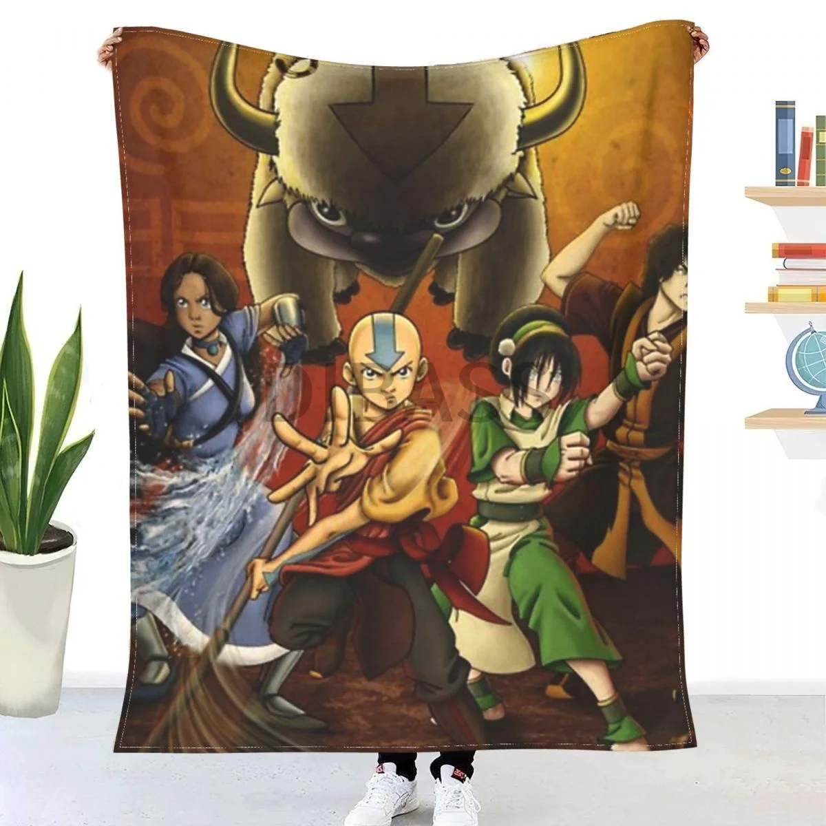 

Avatar The Last Airbender одеяло с 3D принтом, фланелевое одеяло