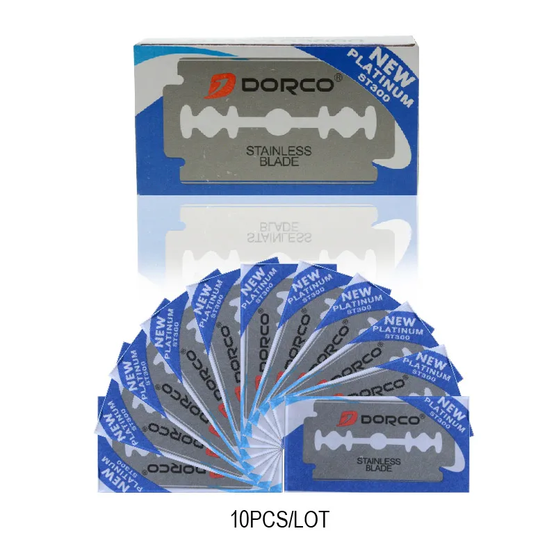 Новые 50 шт. бритвенные лезвия марки из нержавеющей стали Безопасные для бритв