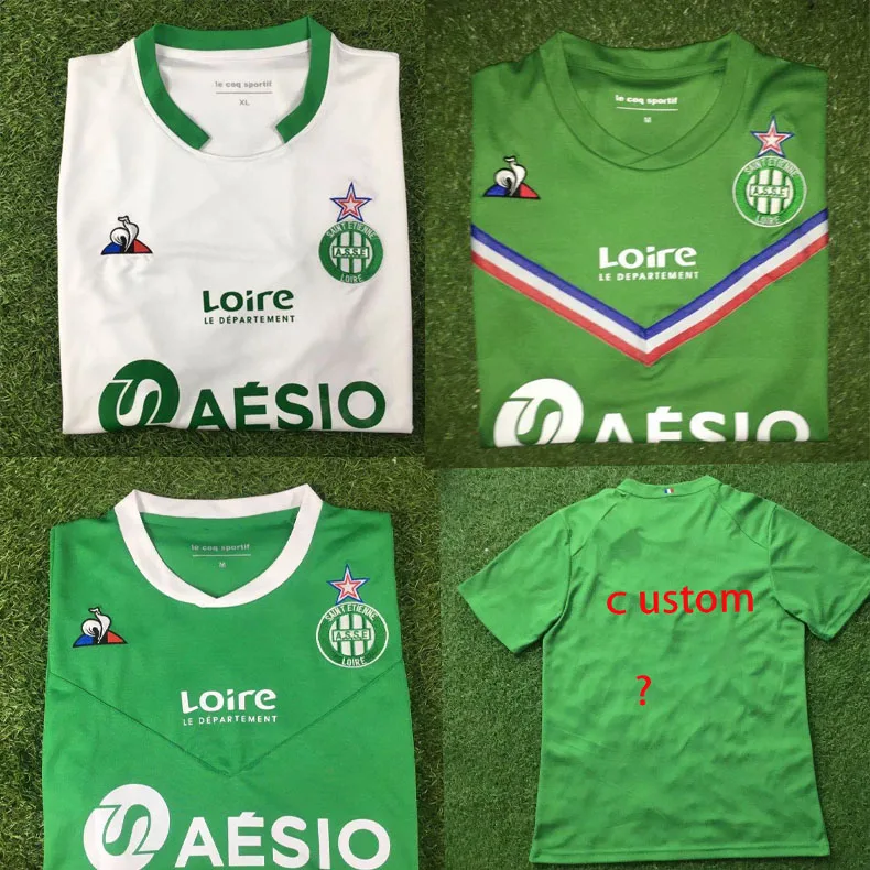 

2020 2021 AS Saint-Etienne ASSE Les Verts Soccer Jersey Football Jersey Soccer T-shirt Sports Team Soccer Jersey 20/21