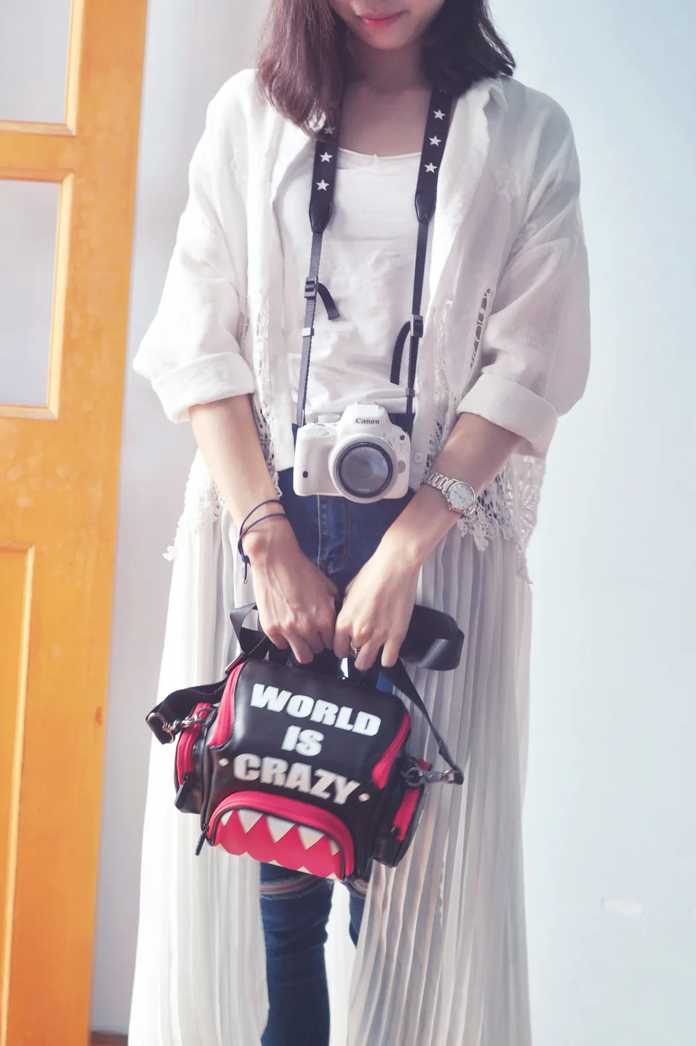 Сумка-мессенджер из искусственной кожи для камеры фото-и видеосъемки |