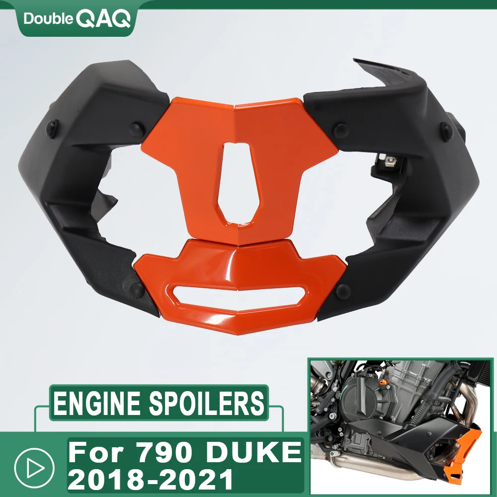 

Передняя защита двигателя мотоцикла для 890 DUKE R 2020 2021, защитная крышка спойлера ДЛЯ 790 DUKE 2018-2021 2020 2019