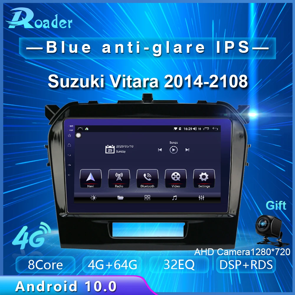 Автомобильный мультимедийный плеер Roader Android 10 0 автомобильный DVD для Suzuki Vitara 4