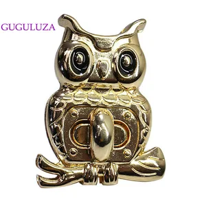 Металлическая застежка gugulдза, поворотный замок для сумочки, сумки через плечо, кошелька, ручная работа, многоцветная металлическая застежка