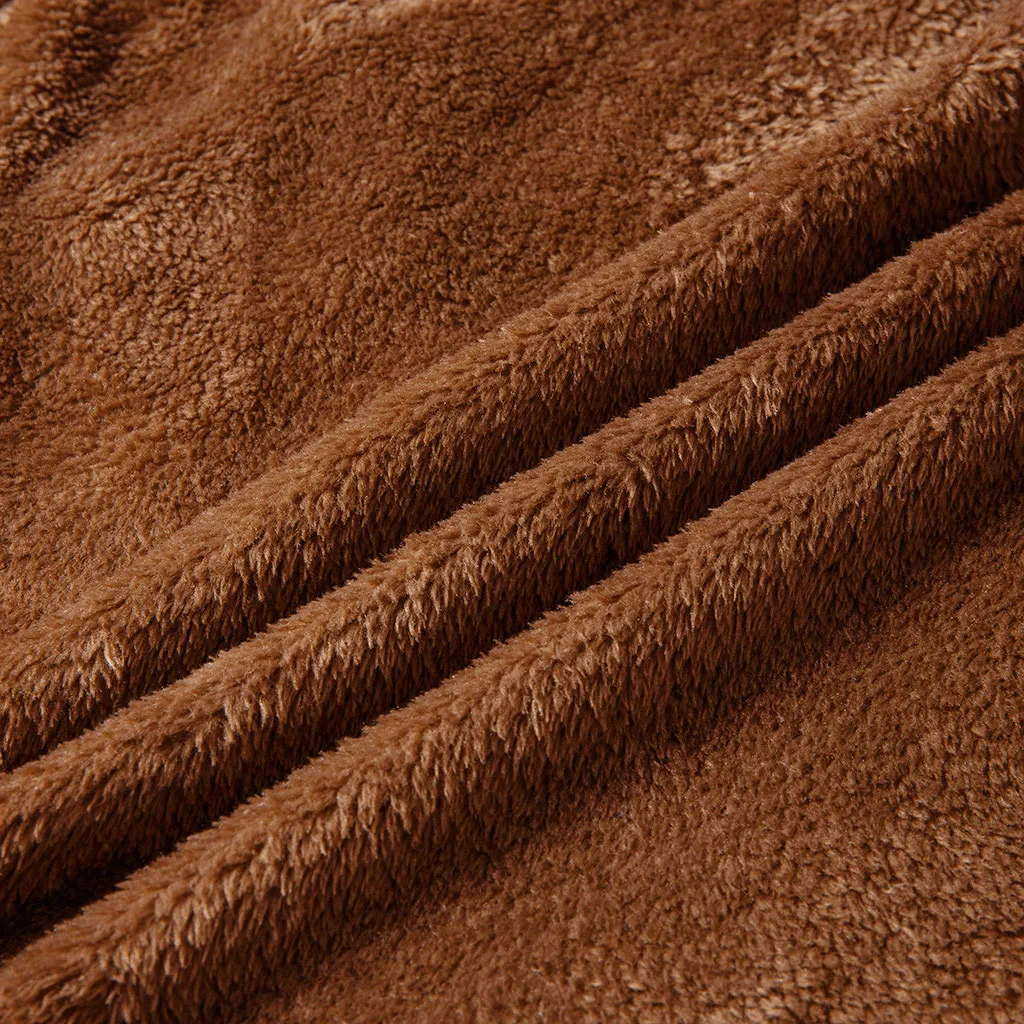 

Jacket Men Autumn Winter Sweater Warm Hooded Jacket Jacket Men's Outdoor Leisure Loose Double-sided Plush Men's Sweater Coat Top