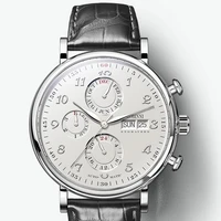 switzerland lobinni luxury brand perpetual calendar seagull automatic mechanical mens watches sapphire multi function l13019 3