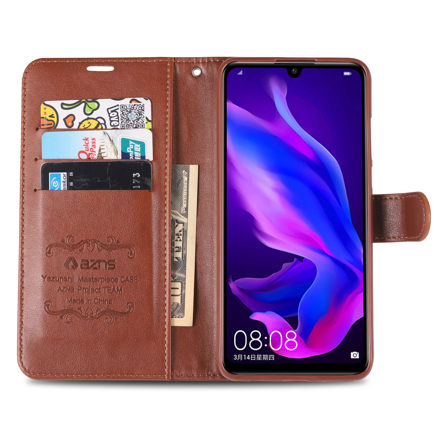 Чехол AZNS для Huawei Honor 20 Lite 20s версия России искусственная кожа 6 15 дюйма чехол с
