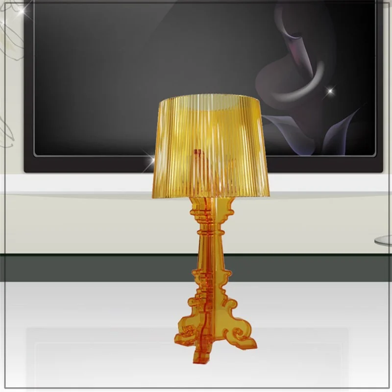 

Crystal table lamp living room sofa table lamps Art Ghost Charm Night Light bedroom bedside lamp Acrylic Table Lamp