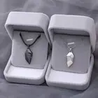 Магнитные парные ожерелья для влюбленных ожерелье с подвеской в виде сердца в готическом стиле панк для мужчин свадебные парные украшения подарок на день Святого Валентина