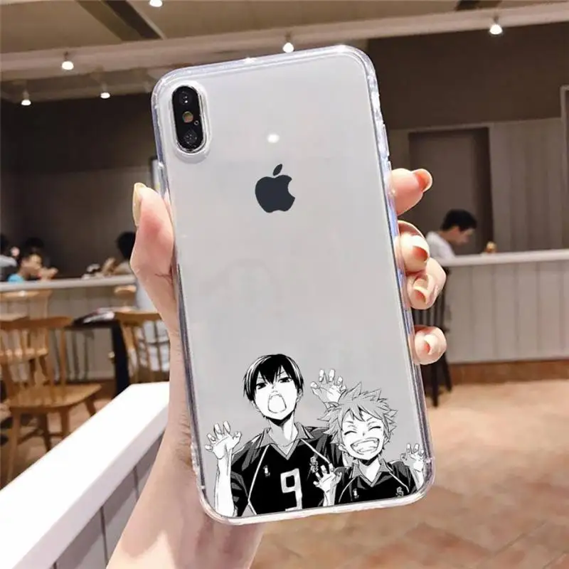 

Pin on Haikyuu Hinata Shouyou Phone Case Transparent soft For iphone 5 5s 5c se 6 6s 7 8 11 12 plus mini x xs xr pro max