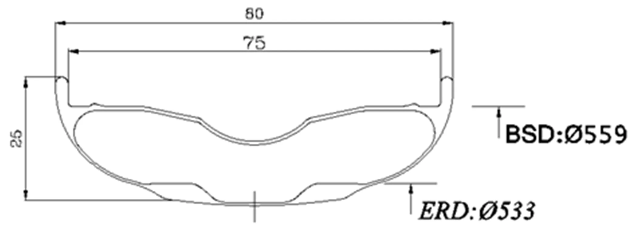 Обод для фэтбайка углеродный 26 дюймов ширина 80 мм глубина 25 | Спорт и развлечения