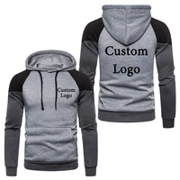 custom logo printed hooded sweatshirt pullover hoodies high quality men women clothing design your own hoodie