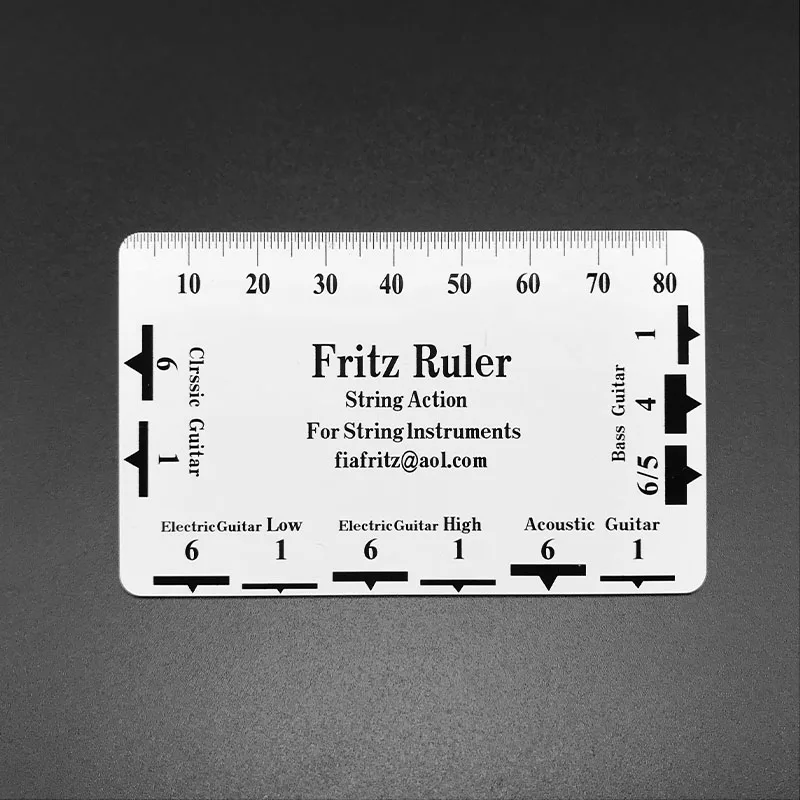 Бас Фрица линейка Акустическая гитара струна тон экшн раздвигающийся