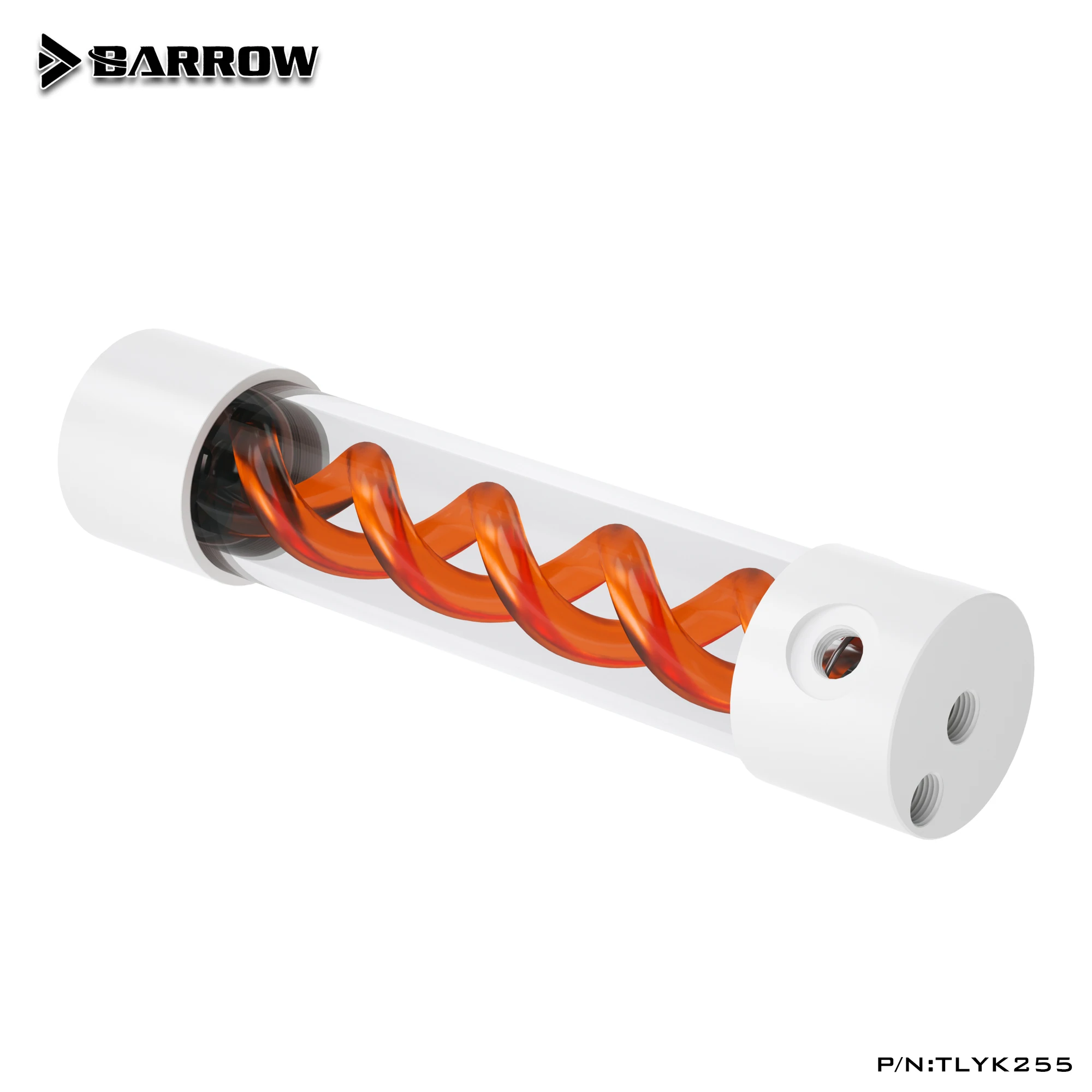 Barrow PC Water Cooling MOD DNA Trasnparent Reservoir Tank 205mm/255mm Spiral Colorful For Computer Case TLYK-255 | Компьютеры и офис
