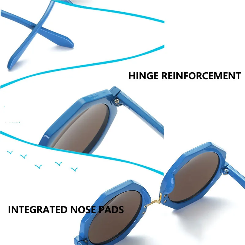 

KLASSNUM Kids Sunglasses UV400 Brand Designer 2020 Children's Sun Glasses Luxury Shades Baby Boys Girls Eyewear