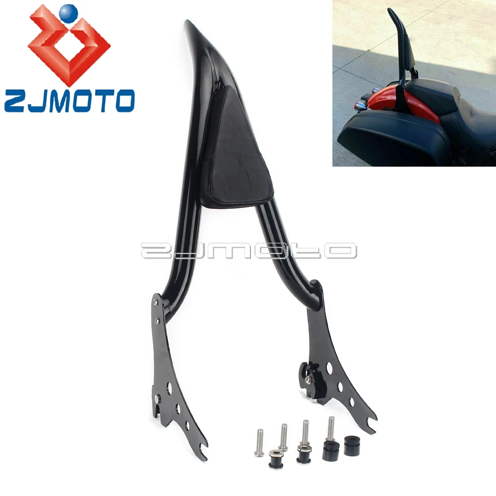 

Спинка для Harley Softail 2018, FXLR, FXLRS, FLSB Sport Glide Low Rider, черная, для мотоцикла, 22 дюйма