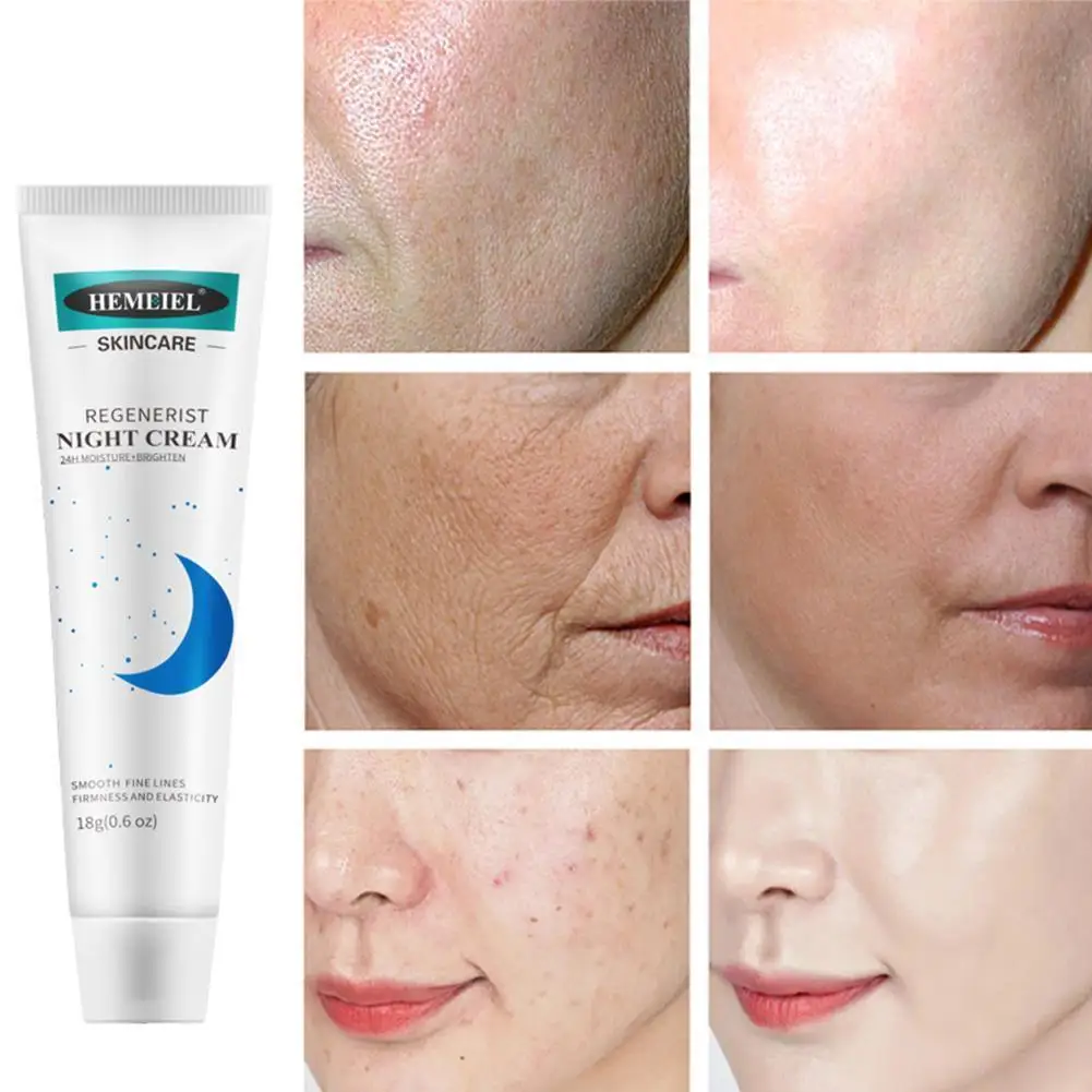 

1 шт. натуральный растительный экстракт ночного крема на 24 часа увлажнение осветление гладкость сужение пор отбеливание крем для лица Уход ...