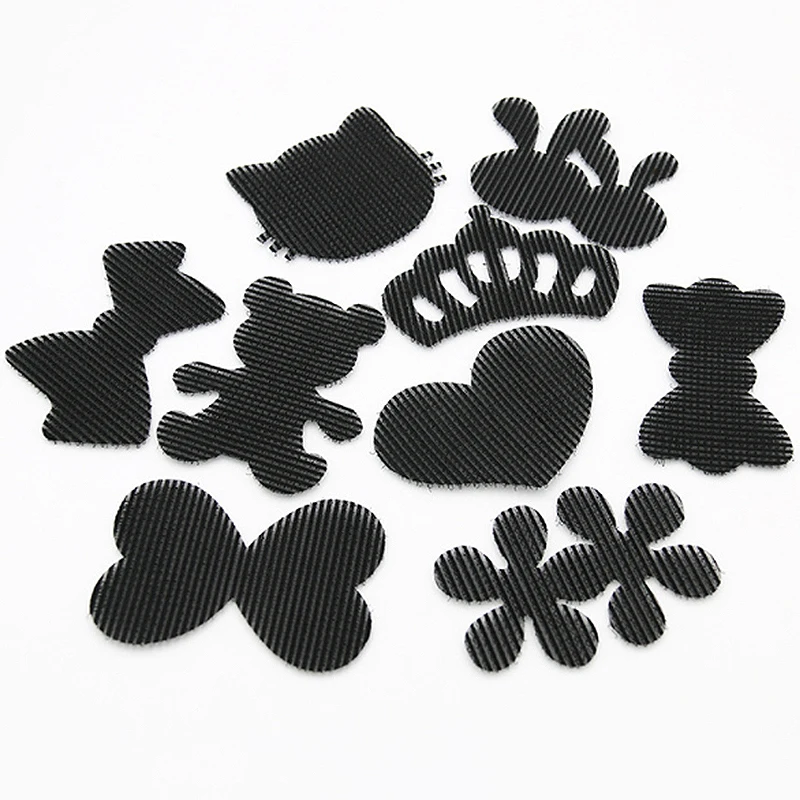 Милые девушки челка Волшебная паста наклейки для волос заколка лента бахрома