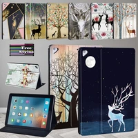 case for apple ipad pro 11 2018 2020 2021pro 2nd 10 5pro 9 7 anti dust cute deer pu leather flip tablet cover