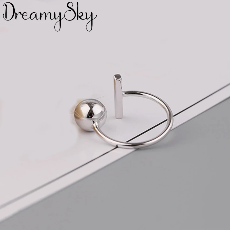 Женский богемный шарик серебряного цвета DreamySky свадебные винтажные открытые