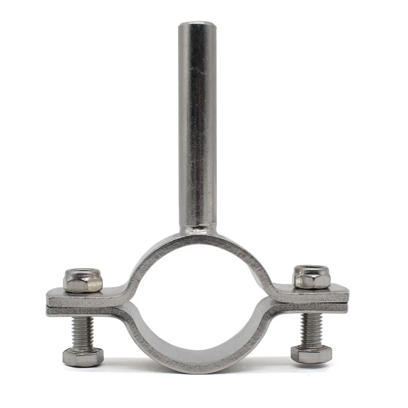 Зажимы для санитарной трубы из нержавеющей стали 254 все размеры 12-304 мм кронштейн