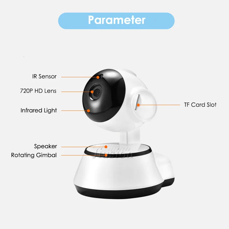 Wi-Fi IP CCTV мини-камера для домашнего наблюдения, ночное видение, пульт дистанционного управления, секретная видеокамера, безопасность, няня, микро камера, поддержка скрытой карты TF