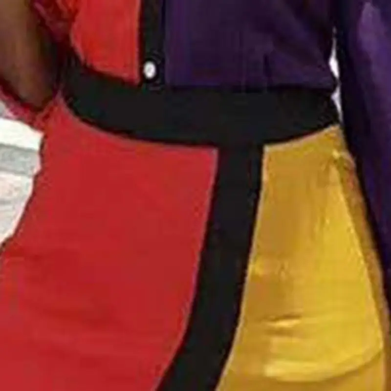 2019 Мода в цветных блоках полосатый Облегающая рубашка платье женское винтажное