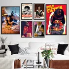 Криминальное художественное оформление, классический фильм Квентин Тарантино, винтажная Картина на холсте, настенный художественный плакат, декоративный домашний декор, плакат