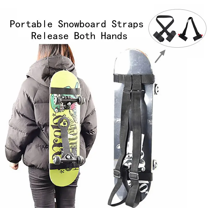 

Нейлоновые сумки для катания на лыжах, регулируемый плечевой ремень для катания на лыжах и сноуборде