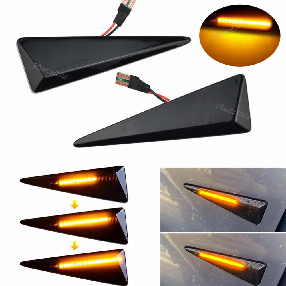 

1Pair LED Dynamic Side Marker Light Turn Signal Lamp for Renault Megane MK2 CC Scenic Espace 4 Vel Satis Wind Avantime Thalia 2