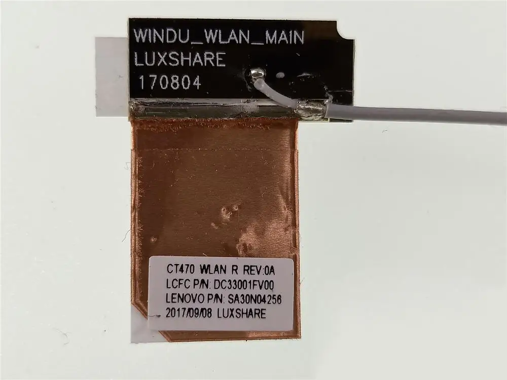 new original for lenovo thinkpad t470 a475 t480 a485 wifi antenna dc33001fv00 dc33001fv10 free global shipping