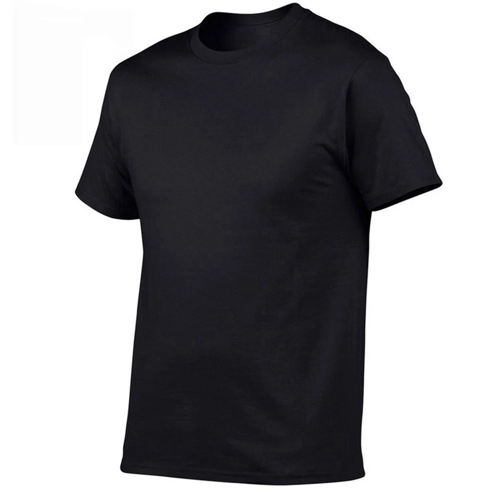 

2021 New Solid Color Print T-Shirts Men Women High Quality 100% Cotton T Shirt DIY Custom Your Design Fashion Tees Tops Clothing