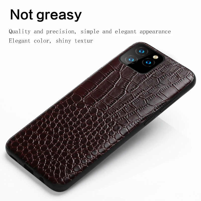 Чехол для телефона LANGSIDI из натуральной кожи iphone 11 pro max 12 роскошный противоударный