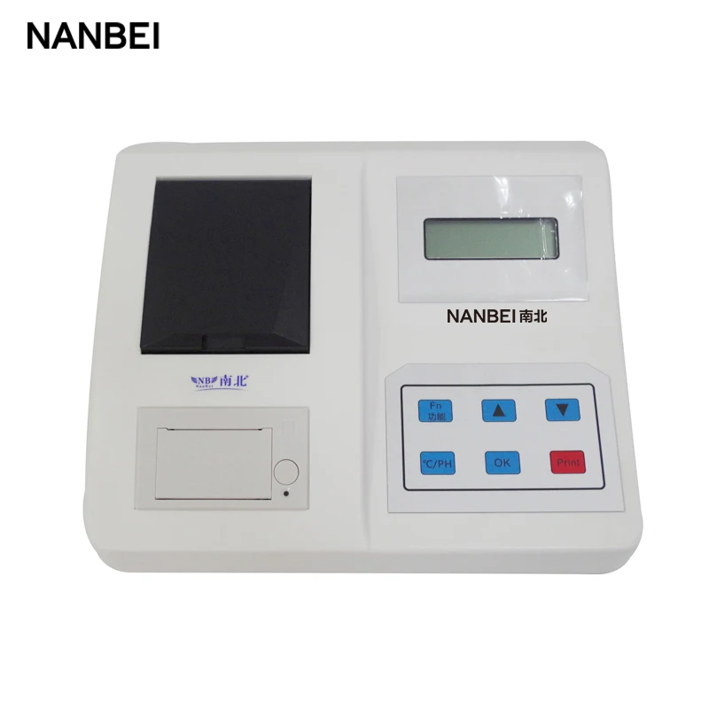 

NANBEI Laboratory Agriculture Tester Fertilizer Testing Equipment Organic Matter Salinity PH NPK Soil Nutrient Analyzer