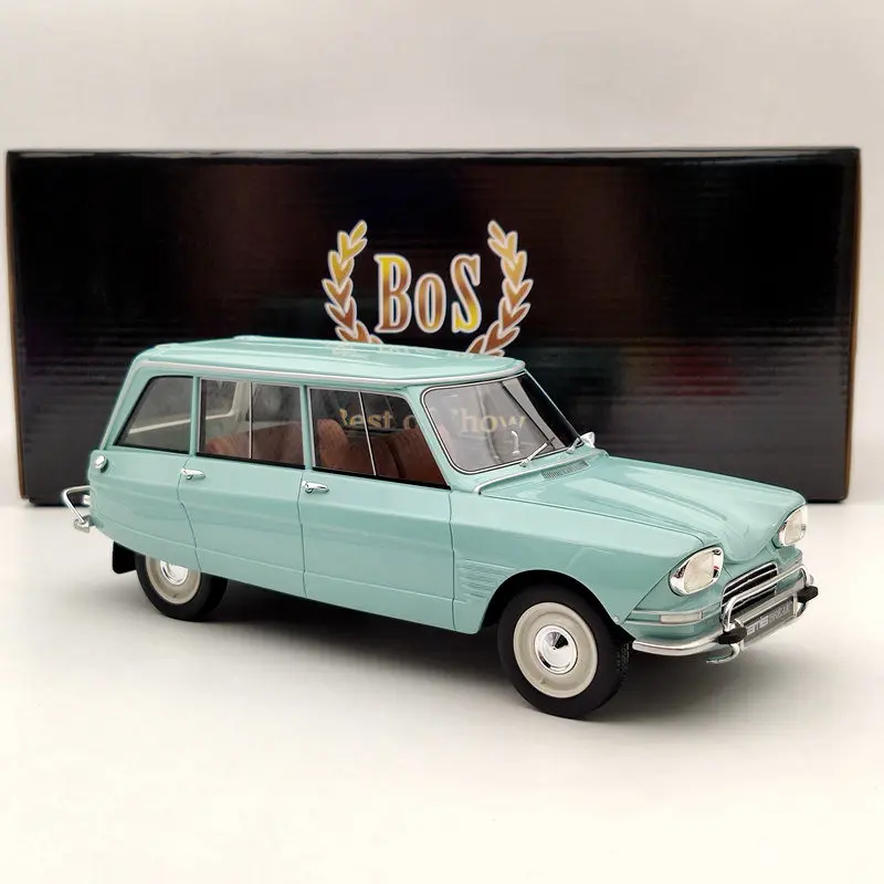 BOS 1:18 для Citroen Ami 6 Break синий BOS390 ограниченная серия коллекция резиновые авто