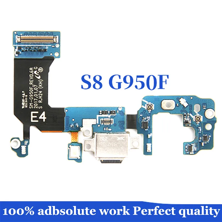 Top quality For Samsung Galaxy S8 G950F G950U S8Plus G955F G955U USB Charging Charger Port Dock Connector Flex Cable Replacement | Мобильные